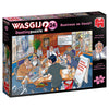 Jumbo, Wasgij, Destiny 24 - Business As Usual!, Unique Collectable Jigsaw Puzzle For Adults, 1,000 Piece