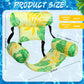 Sonwyoung Inflatable Pool Floats mature-themed Floating Lounge Chairs Blow up Pool Noodles for mature-themed Heavy Duty Swimming Tropical Plants Fun Pattern Floating Chair for Summer Water Beach Lake Party(Yellow)
