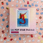 Blue Star Press El Puzzle: La Pop Star Edition | 1000 Pieces| Features Original Artwork From The Y2K Edition Of The Beloved Millennial Lotería Card Game