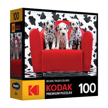 RoseArt 100-Piece Jigsaw Puzzle - Kodak Premium, Multi-colored, Paper, Model 8800ZZU for Adults