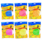 Bazic Products Air Dried Clay 6 Colors Neon 12 Oz Lightweight Modelling Clay Slime Non Toxic Gift For Artists Set Of 6