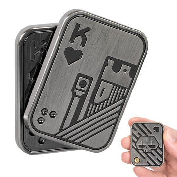 Itokey Fidget Toys Adults, Poker Card Fidget Toy, Metal Fidget Slider To Relieve Anxiety And Stress, Cool Desk Toys For Office,