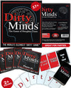TDC Games Original Dirty Minds Party Game - Hilarious Adult Card Game, Black, Model 1040, Perfect for Couples & Date Night