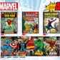 Buffalo Games - Marvel - 4 X 1 Multipack - Comics - Multi Piece Jigsaw Puzzle For Adults -Challenging Puzzle Perfect For Game Nights - Finished Size Varies