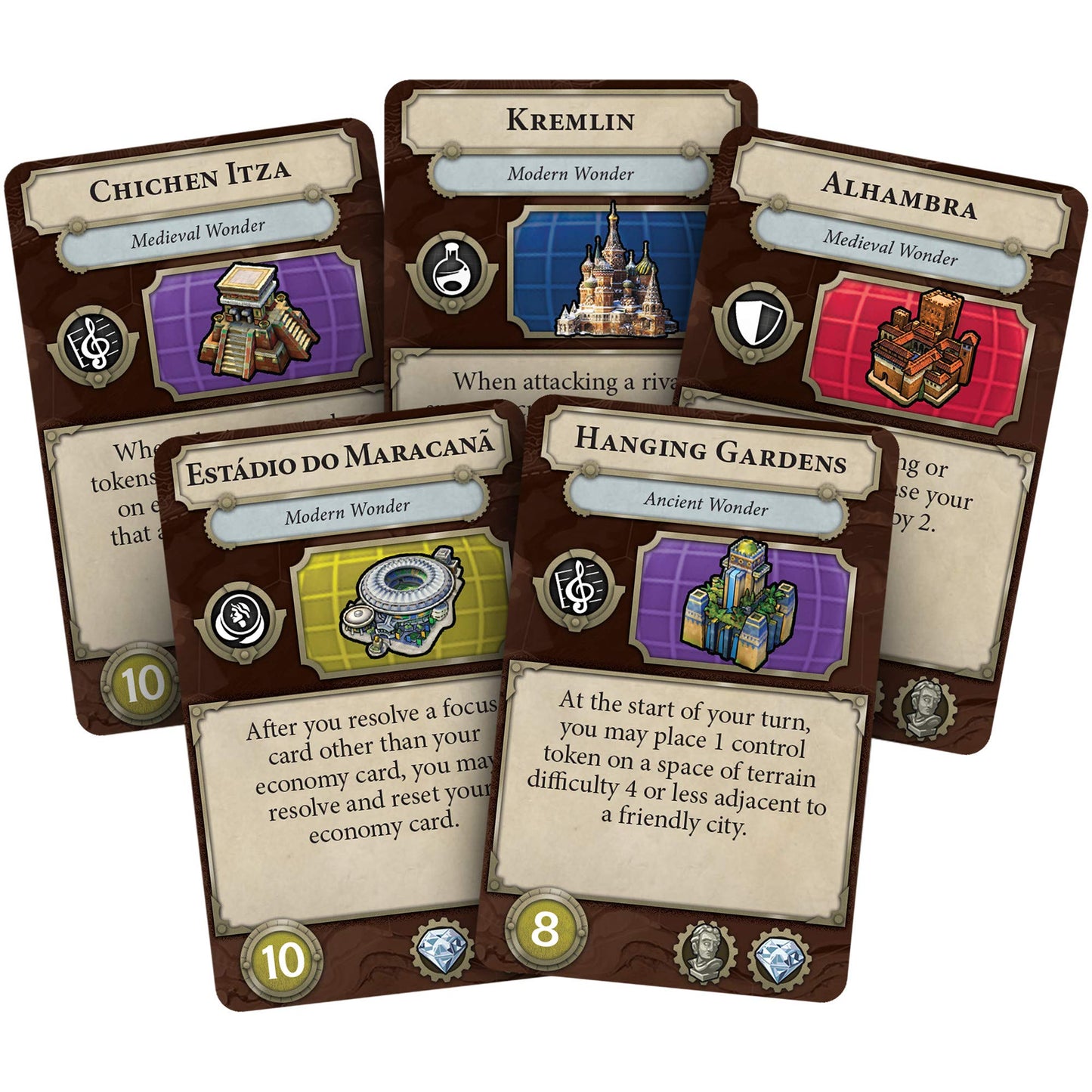 Asmodee Civilization: A New Dawn Board Game, Strategy Game for 2-4 Players, Ages 14+, Medium Size, Paper Material