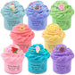 Scented Butter Slime Kit 8 Pack, Super Soft And Non Sticky Diy Slime Surprise Toy, Ideal Gift For Kids, Stress Relief Putty Toy For Girl And Boys