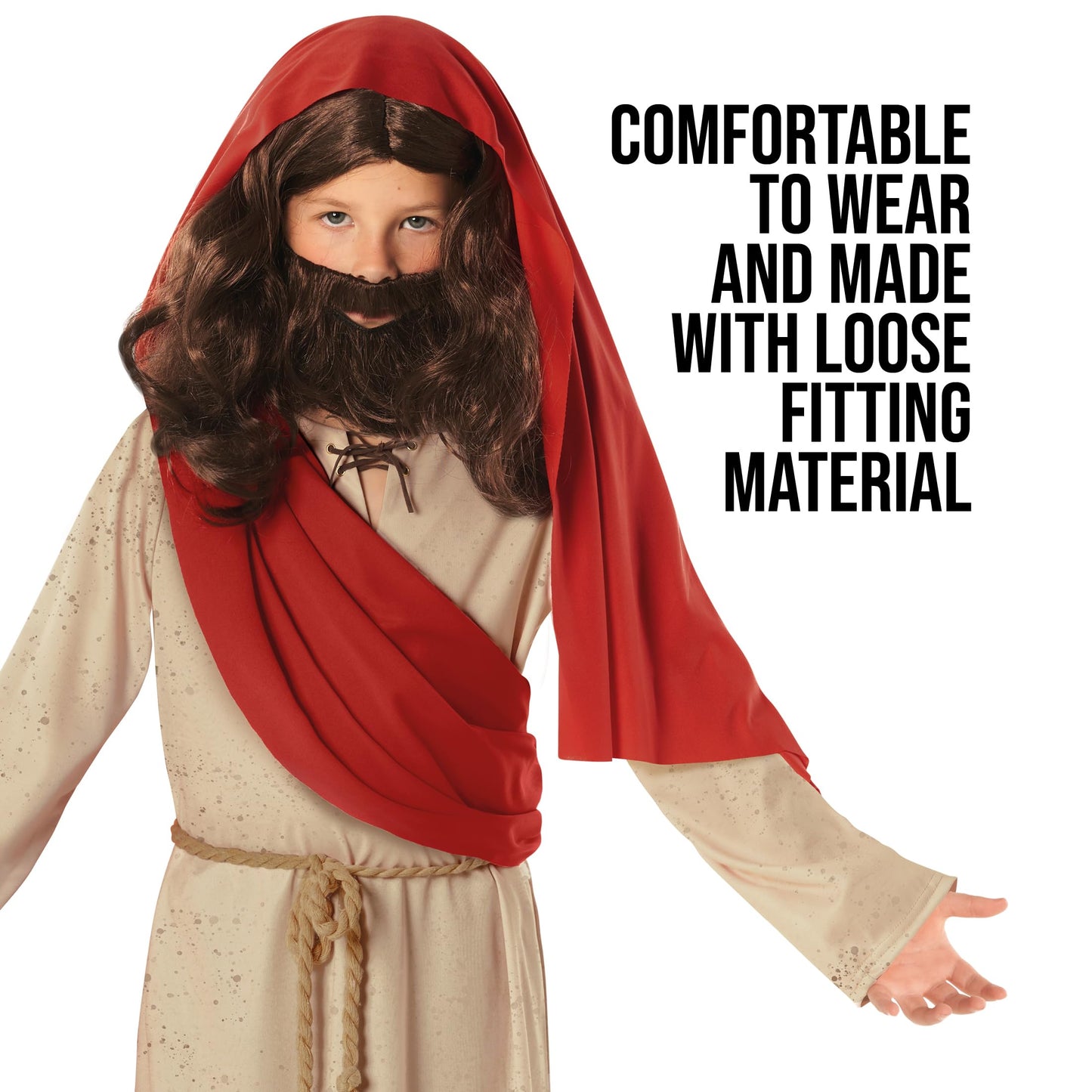 Morph Jesus Costume For Kids Biblical Costumes For Kids Jesus Robe Jesus Costume For Boys Kids Jesus Costume Boys Disciple S