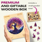 masseruon Tree of Life Puzzles for Adults, 300 Piece Puzzles for Adults(L, 13.4x13.4in), Unique Round Jigsaw Puzzles, Creative C