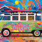 Eurographics Vw Wave Hopper 550-Piece Puzzle In Collectible Tin With Poster