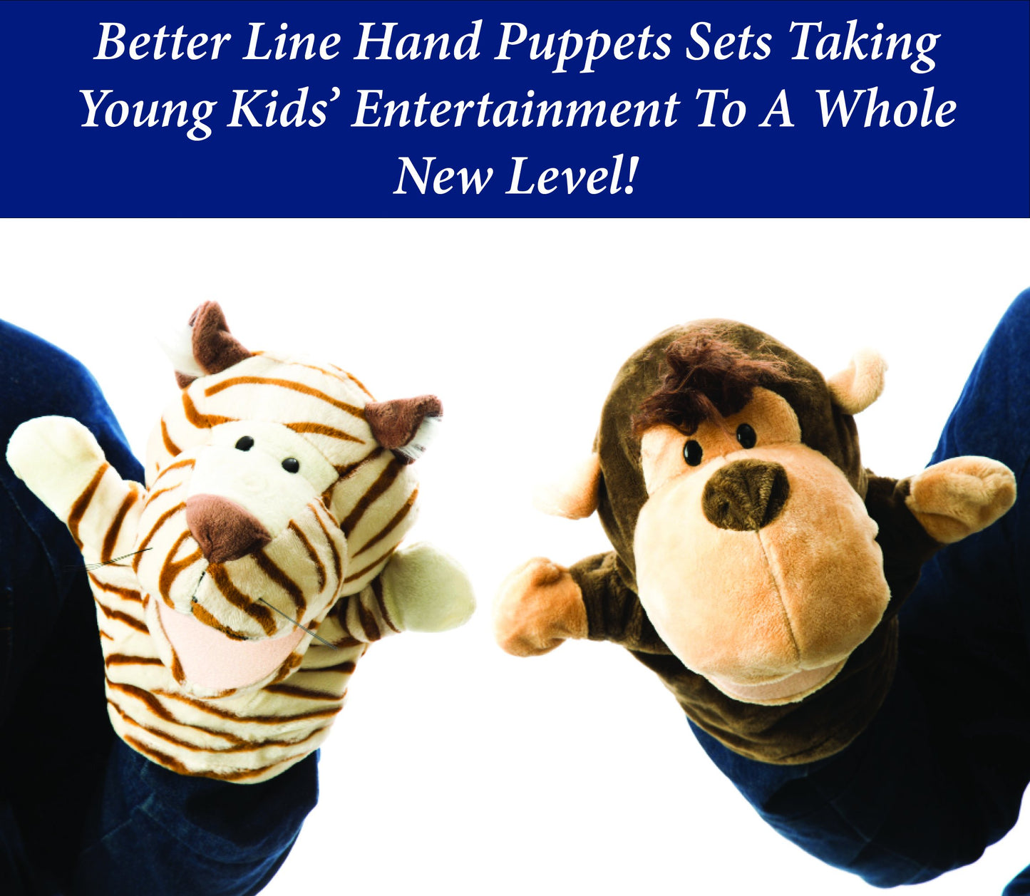 Animal Hand Puppets Set for Kids & mature-themeds - 12.5 enhanced Quality Soft Plush Toys with Movable Mouths - Perfect for Storytelling  Teaching  Preschool  Role-Play - Durable  Vibrant  Educational Puppets