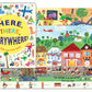 C.R. Gibson Gibby & Libby Here, There And Everywhere Seek And Find Book