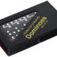 Chh 2408L-Blk Standard Double 6 Dominoes Game With Black Vinyl Case