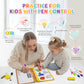 Fabeto Preschool Learning Activities Educational Workbook: Prek Handwriting Practice Tracing Busy Book - Toddlers Educational Toys - Autism Learning Materials | Montessori Games For Kids Age 2 3 4 5