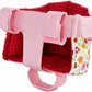 Haba Soft Doll'S Bike Seat Flower Meadow - Attaches To Handlebars With Hook & Loop Attachment (Scooters Trikes & Bicycles)