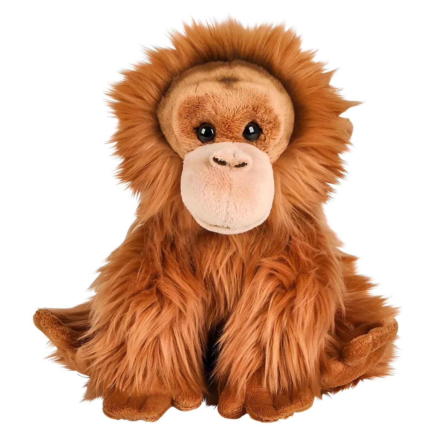 Forest & Twelfth 12'' Stuffed Orangutan Plush, Majestic Animal Collection Stuffed Animal, Premium Materials, Best Gift For Kids