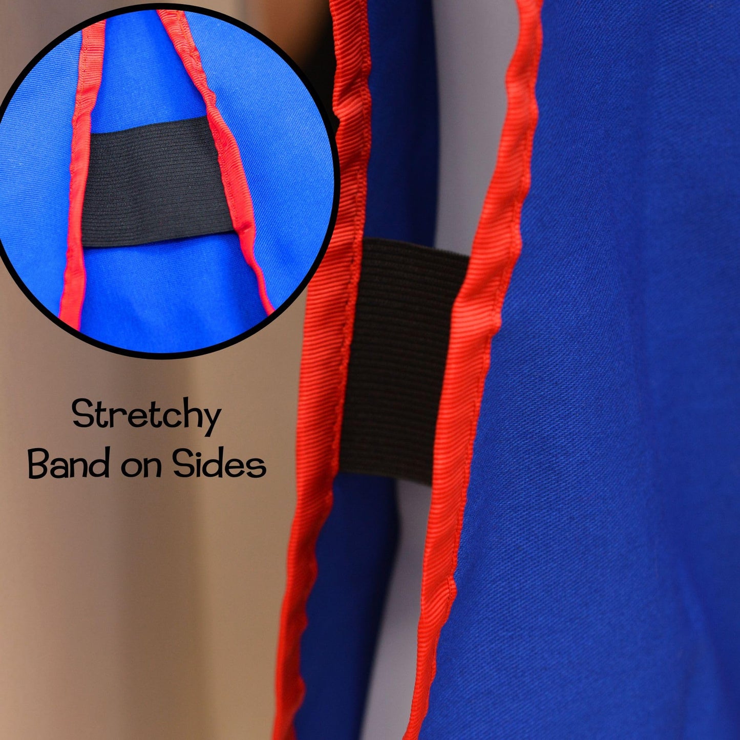 Children'S Factory Manual Dexterity Combo Zipper/Button Vest Classroom Furniture (Cf361-319) Blue 17.5 X 13.5