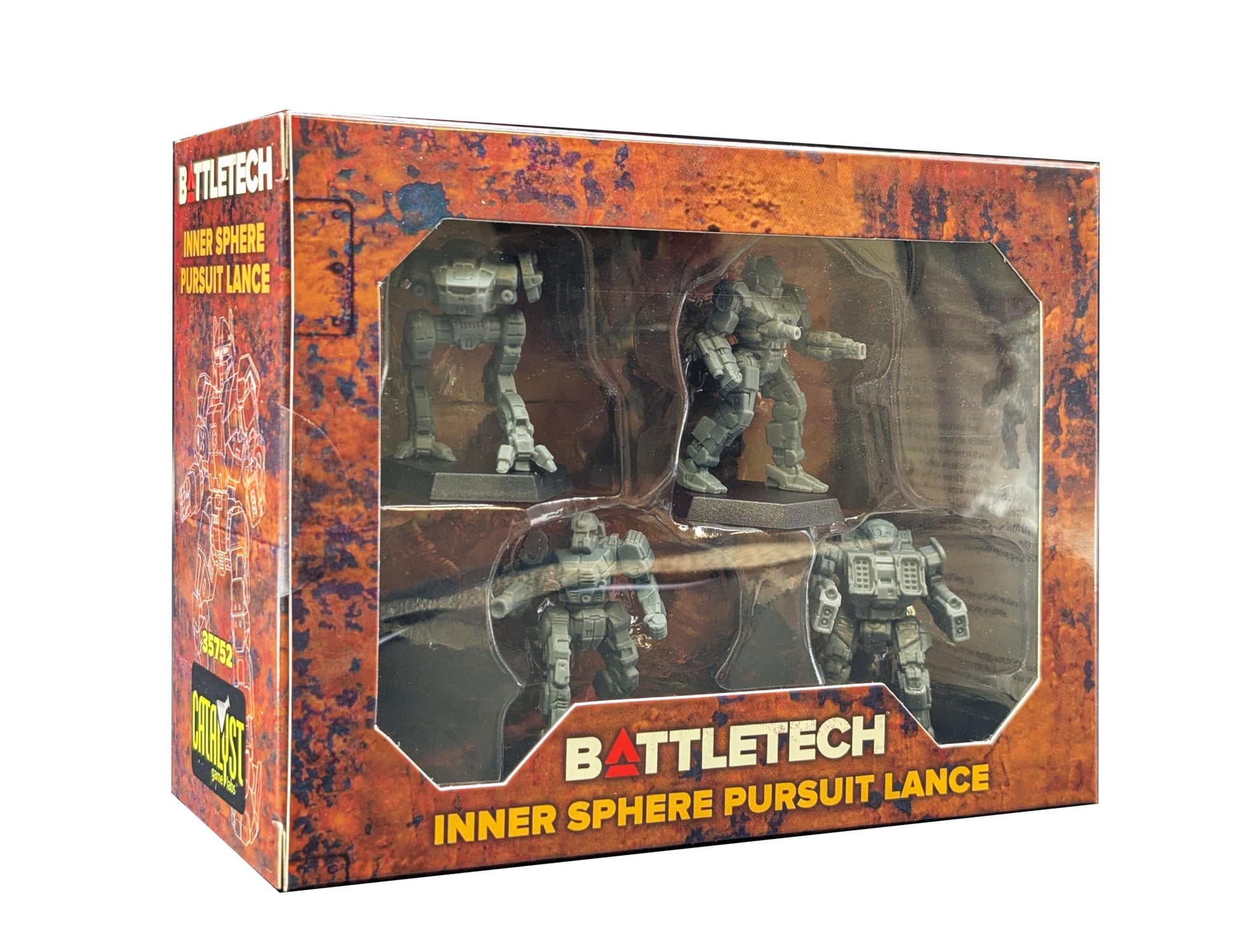 Catalyst Game Labs - BattleTech: Inner Sphere Pursuit Lance, for Ages 14 and Up