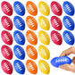 Blulu 30 Pack Mini Foam Footballs Bulk 2.17  Kids mature-themed Football Party Favor Toy Small Stress Sports Ball for Birthday Homecoming Game Carnival School Reward Party Gift Goodie Bags Stuffers