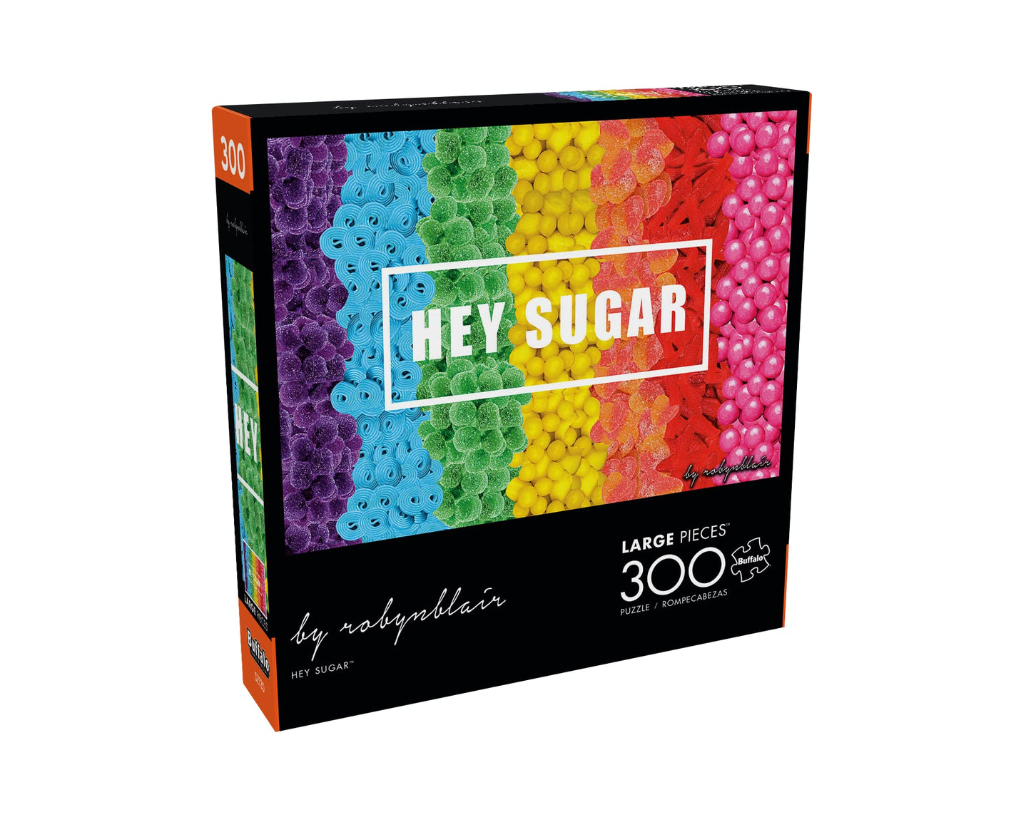 Buffalo Games - Robyn Blair - Hey Sugar - 300 Piece Jigsaw Puzzle For Adults -Challenging Puzzle Perfect For Game Nights - Finished Size Is 21.25 X 15.00