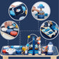 Pillowhale Wooden Activity Table, 8 In 1 Baby Activity Cubes For Kids, Toddler Sensory Table, Baby Standing Activity Center, Play Table With Stacking Toys, Bead Maze & Gears For 1 Year Old Boys Girls