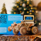 Wood Trick Quad Bike 3D Wooden Puzzles For Adults And Kids To Build - Rides Up To 30 Ft - Wooden Model Car Kits To Build For Adults - Model Kits For Adults - Challenging Project Hobby Kits