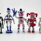 Toysvill Inspired by FNAF Sister Location Action Figures Toys (Set of 5 pcs)  More Than 5 inches [Funtime Freddy Bear  Circus Baby  Ennard  Ballora  Funtime Foxy]  Fun Action Simulator