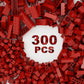 Webrick 300 Pcs Classic Building Bricks, Red Bulk Bricks,Compatible With Lego Parts And Pieces, Creative Building Block Toys For