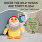 Kids Preferred Where The Wild Things Are Plush 9 Inch Tzippy Monster Stuffed Animal With Crinkle Feet And Bean Filled Bottom