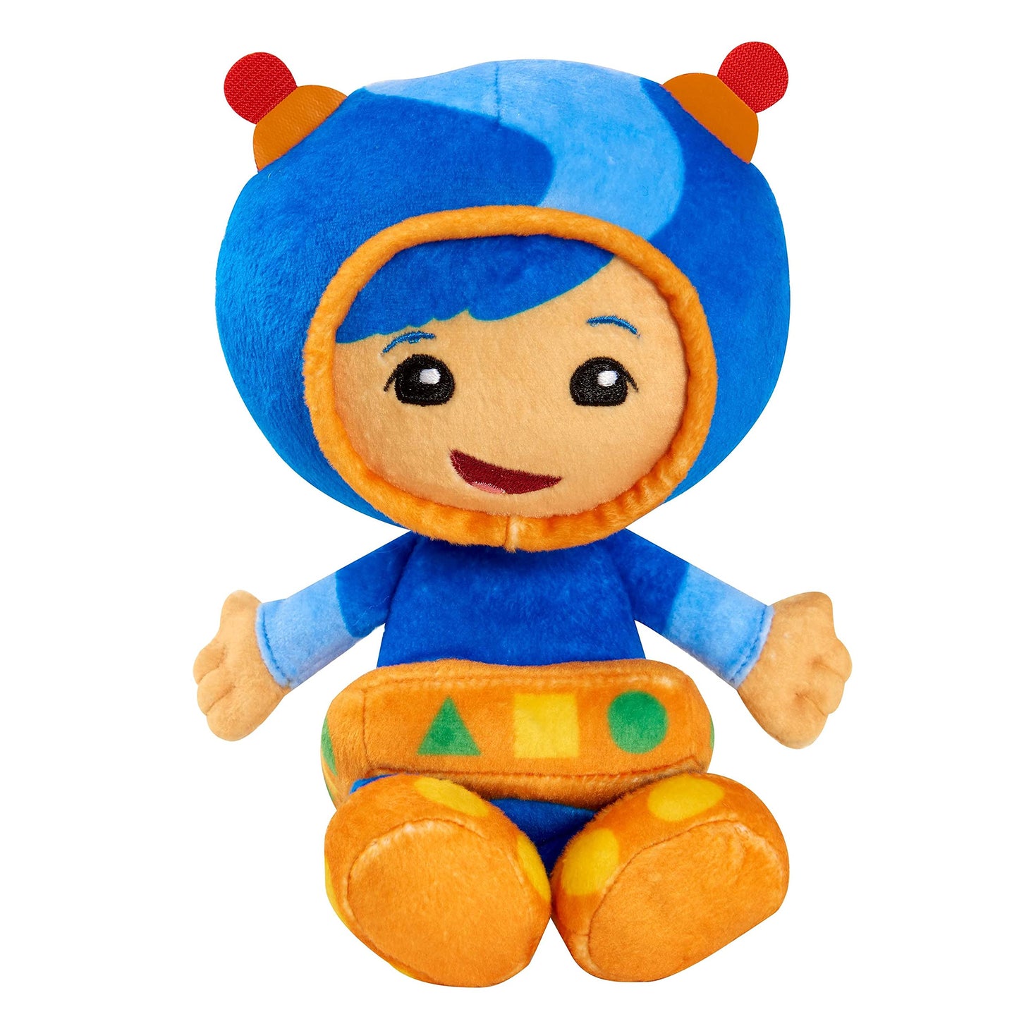 Nickelodeon Team Umizoomi 7-Inch Small Beans Plush, Geo, Stuffed Toys For Kids Ages 3-5, Kids Toys For Ages 3 Up By Just Play