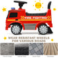 Honey Joy Ride On Push Car, Licensed Mercedes Benz Push Cars For Toddlers W/Horn, Music, Lights, Under Seat Storage, Foot-To-Floor Ride On Fire Truck Toy For Kids Boys Girls 1-3, Red