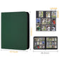Trading Card Binder 12 Pocket  GERMUN PU Cover Card Binder for 720 Cards  enhanced Trading Card Holder Folders  Double Sided Pocket Card Album for MTG  TCG (Dark Green)