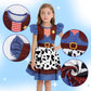 Eledobby Girls Princess Dress Toddler Halloween Dress Up Cosplay Costume Birthday Party Outfit 3-4T