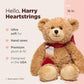 Bearington Collection Valentines Teddy Bear, 6 Inch Plush, I Love You More, Ideal Gift for Kids & Girlfriends