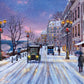 Christmas Eve In Paris By Dominic Davison