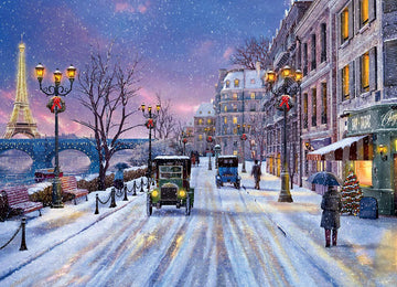 Christmas Eve In Paris By Dominic Davison