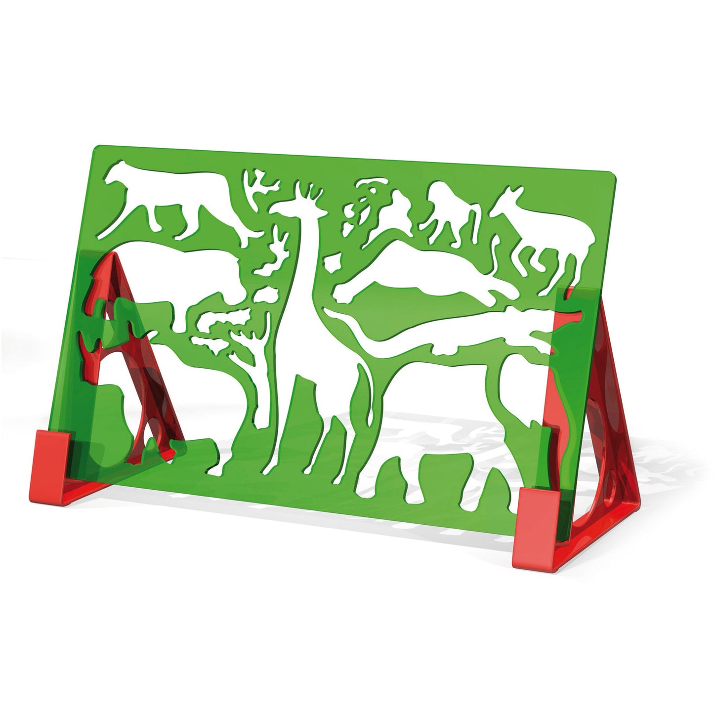 Quercetti Animal Stencils Art Set with Markers