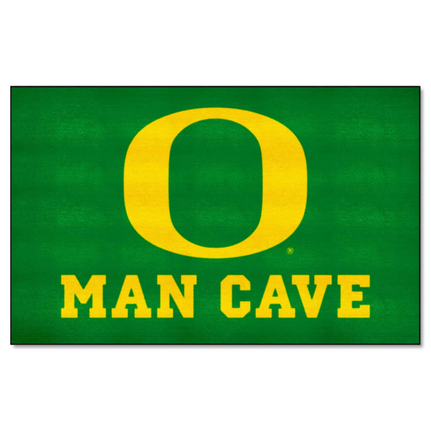 FANMATS 14691 Oregon Ducks Man Cave UltiMat Rug - 5ft. x 8ft. | Sports Fan Area Rug, Home Decor Rug and Tailgating Mat
