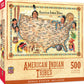Masterpieces 550 Piece Jigsaw Puzzle For Adults, Family, Or Youth - American Indian Tribes - 18'X24'