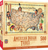 Masterpieces 550 Piece Jigsaw Puzzle For Adults, Family, Or Youth - American Indian Tribes - 18'X24'