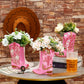 Memorywuu 12 Set Western Cowgirl Boots Flower Boxes Centerpiece Boot Shape Gift Boxes Party Decoration Vase Centerpieces for Tab