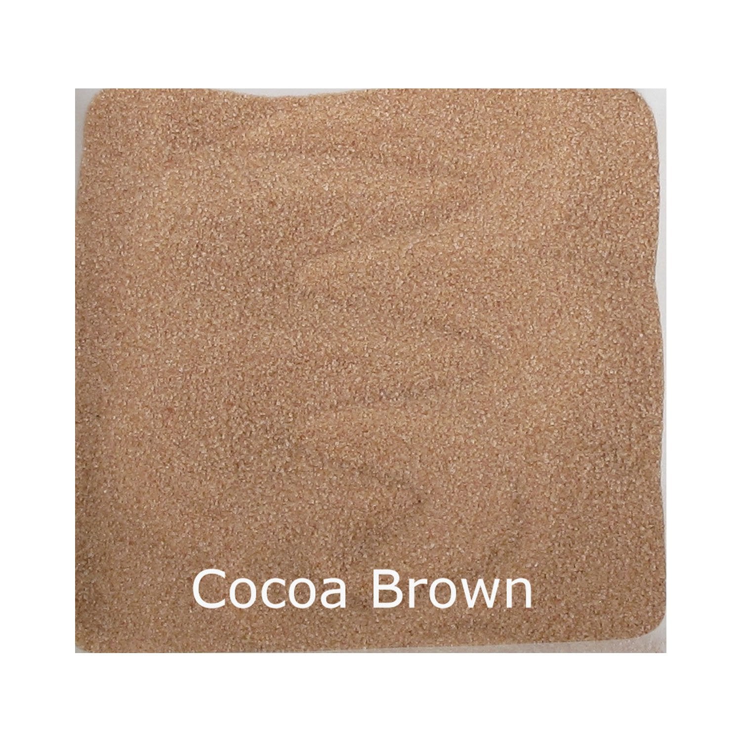 Activa Decorative Colored Sand - 25 Pounds - Cocoa Brown, 10' L X 5' W X 10' H