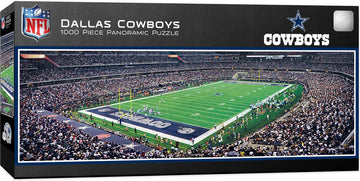 Masterpieces 1000 Piece Sports Jigsaw Puzzle - Nfl Dallas Cowboys Endzone View Panoramic - 13''X39''