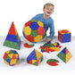 Polydron Kids Schools Geometry Educational Construction Set - Multicolored - Children Development Toy 3D Shapes - 4+ Years - 268 Pieces
