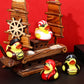 2 Inch Mini Pirate Rubber Ducks Toys Cruise Ducks Cute Yellow Duck Decor Bathtub Pool Toys Pirate Party Favors For Carnival Supplies Baby Shower Birthday Party Favor Gifts(48 Pcs)