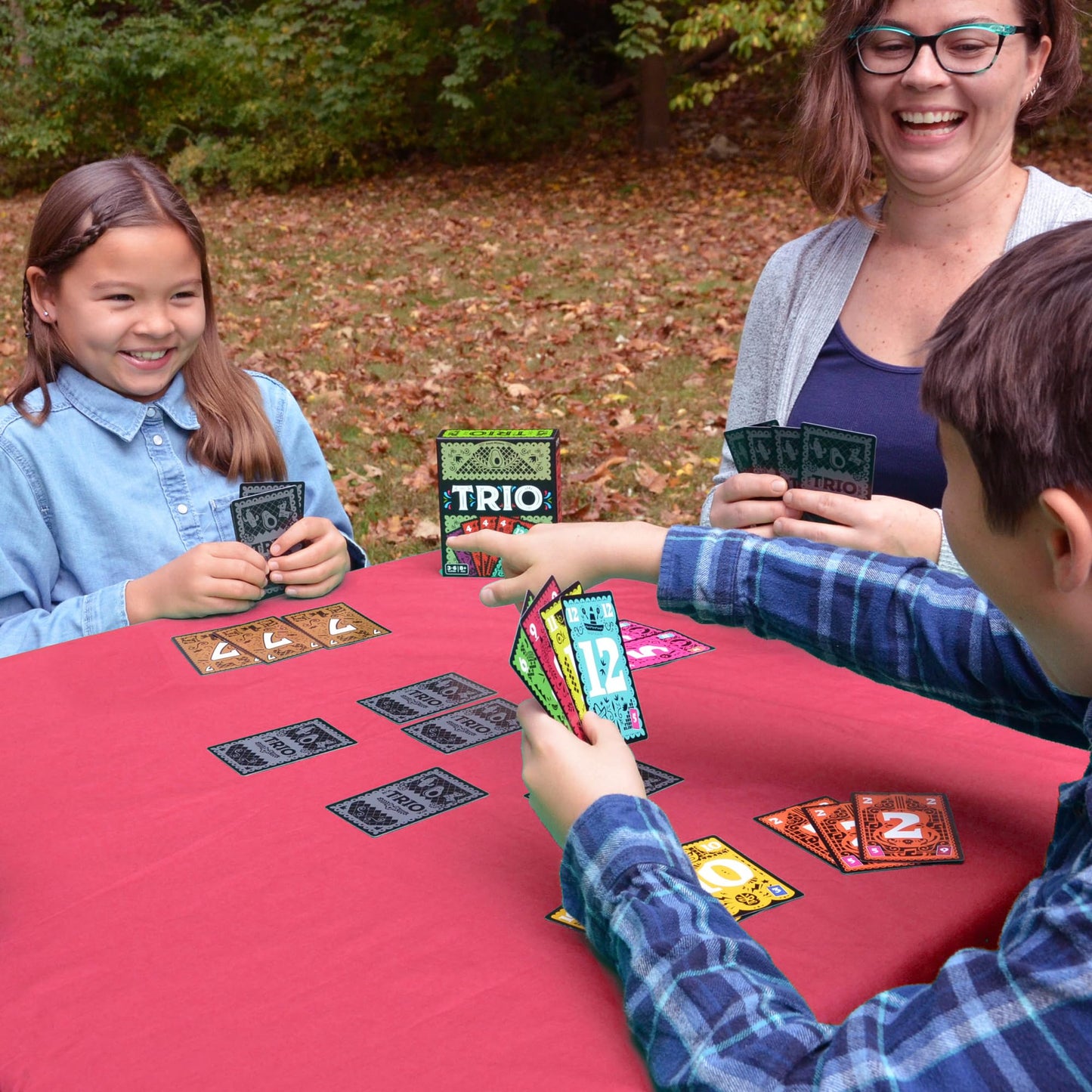 Happy Camper Trio Game Hottest New Family Game | Award-Winning | Game Of The Year In France | Perfect Stocking Stuffer | Great F