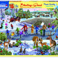White Mountain Puzzles Skating Pond Seek & Find Puzzle, 1 Ea