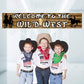 Blulu Western Party Decorations Cowboy Themed Banner Supplies Western Backdrop Photo Booth Wall Party Decor