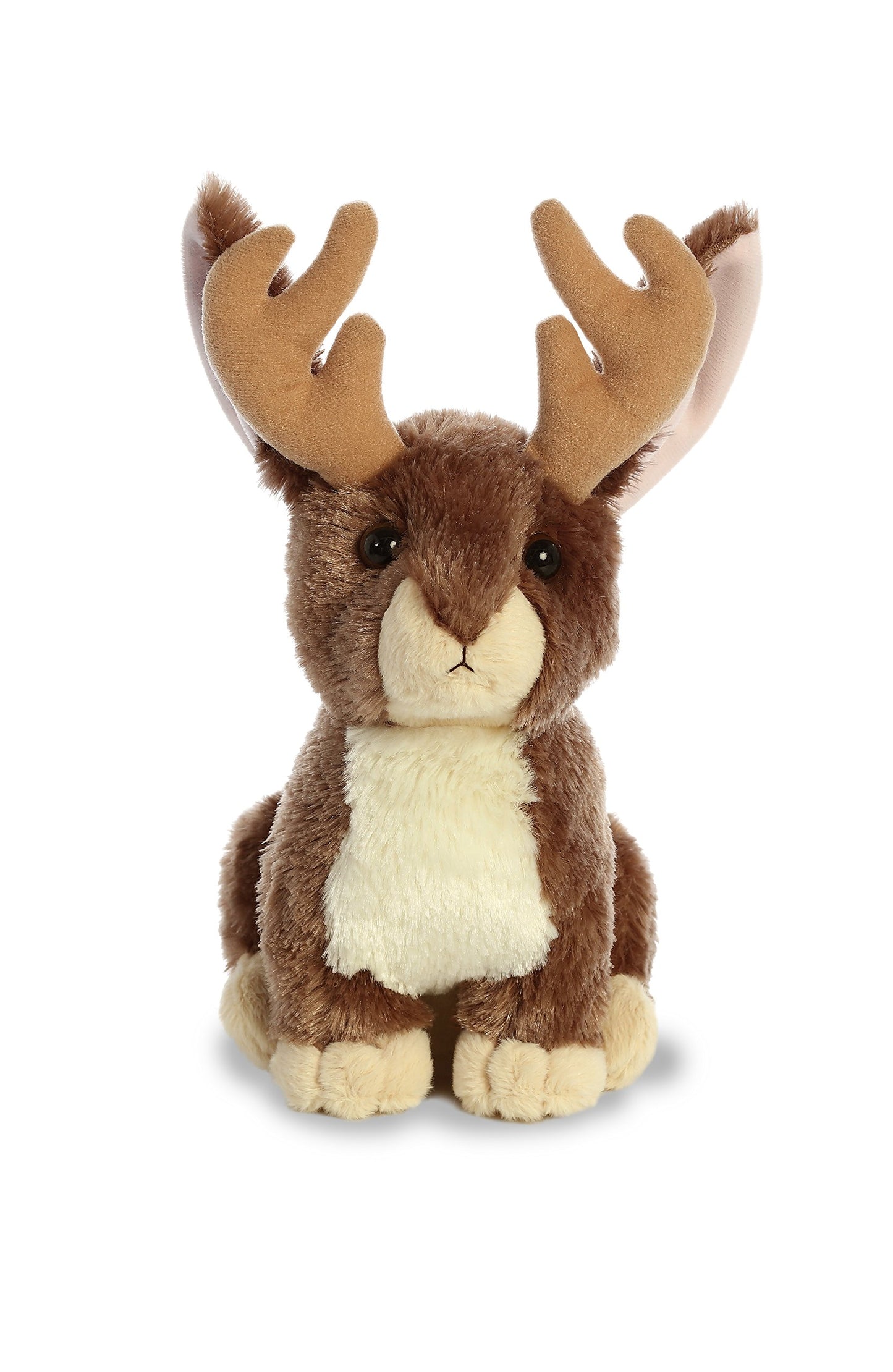 Aurora® Adorable Flopsie™ Jack A Lope Stuffed Animal - Playful Ease - Timeless Companions - Brown 12 Inches