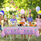 8Pcs Mermaid Birthday Party Favors Mermaid Tablecloth Decorations Disposable Plastic Table Cover For Princess Under The Sea Baby