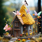 50Pcs Mini Butterflies For Crafts Dollhouse Miniatures Resin Mini Things Tiny Butterflies For Fairy Garden Dollhouse Micro Lands